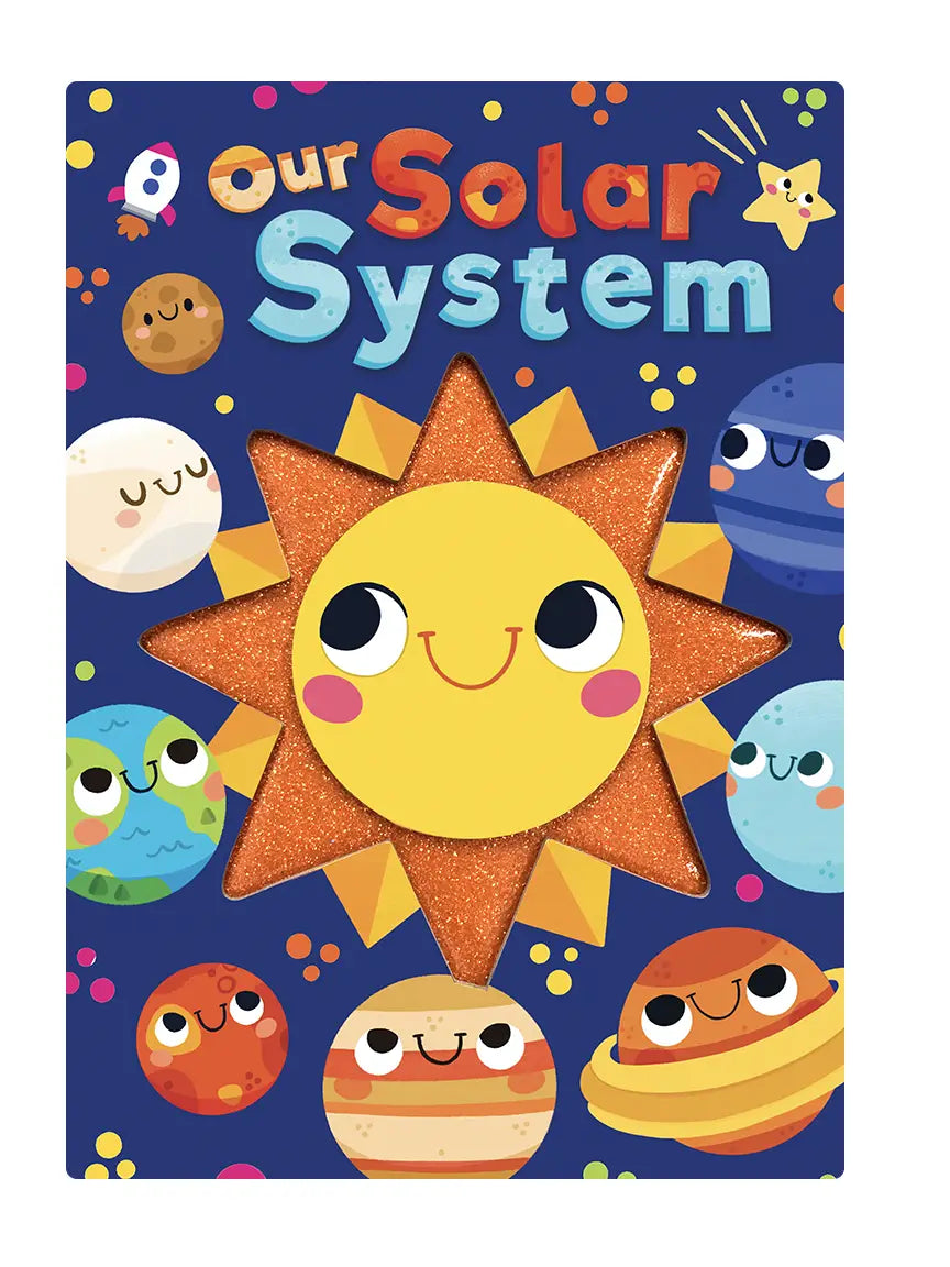 Il nostro sistema solare: libro sensoriale per bambini con percorsi ta –  Tiny Explorers Boutique
