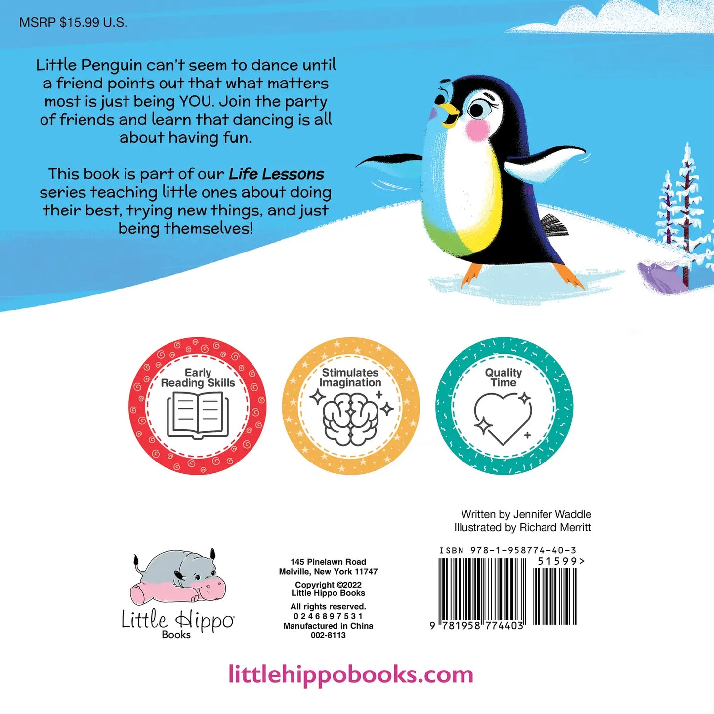 The Penguin Who Couldn't Dance Board Book