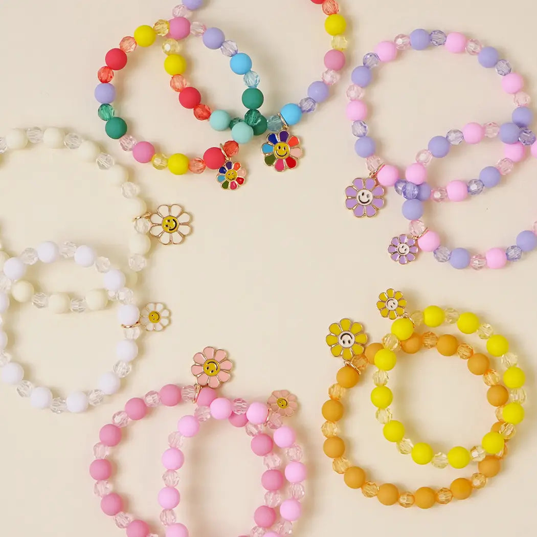 Rainbow Bead Bracelets DIY Dress Up Accessory - The OT Toolbox