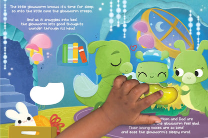 Bedtime for Glowworm- Sensory Touch and Light-Up Board Book