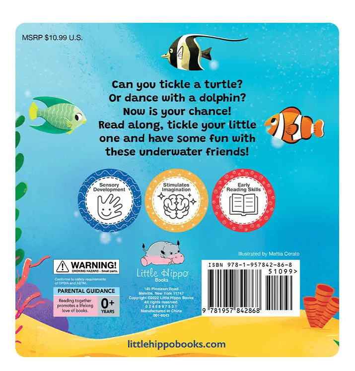Can You Tickle a Turtle? - Touch and Feel Sensory Board Book