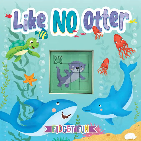 Like No Otter - Touch and Play Fidget Puzzle Slider Board Book