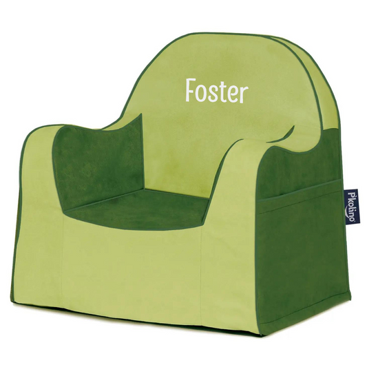 Two Tone Green Little Reader Chair