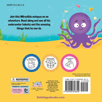 INKredible Octopus- Touch & Fidget Bead Maze Board Book