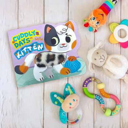 Cuddly Days with Kitten - Touch and Feel Board Book - Sensory Board Book