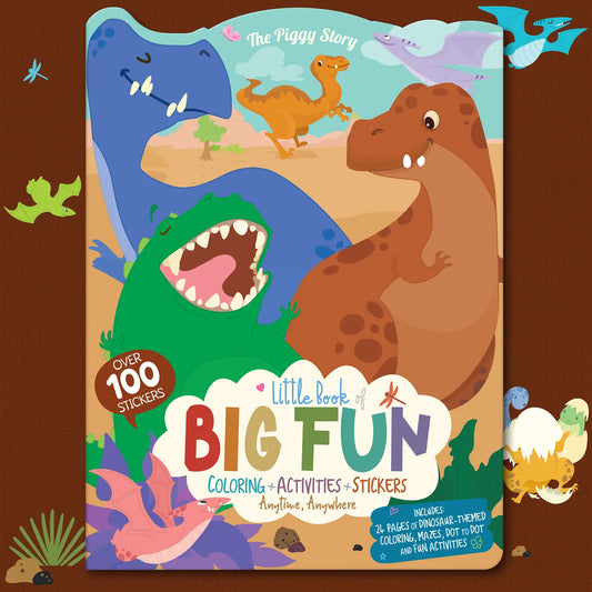 Dinosaur World Little Book of Big Fun Activity Book