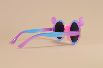 Mickey Inspired Purple Tie Dye Toddler Kids Sunglasses
