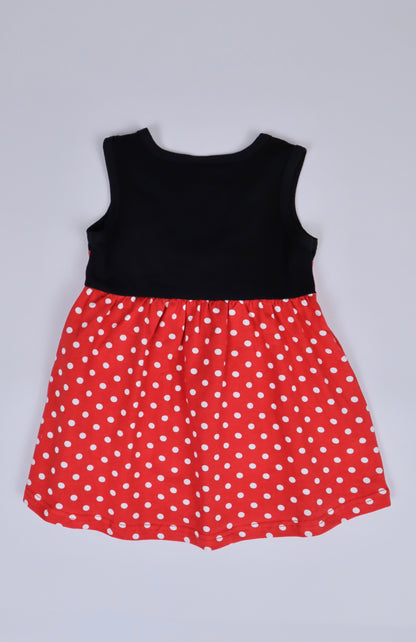 Minnie Mouse Inspired Red Polka Dot Dress