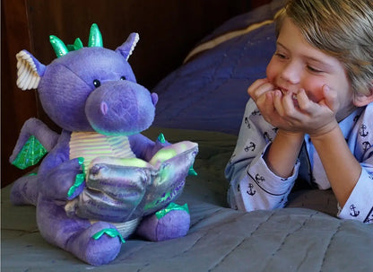 Dalton the Storytelling Dragon Soft Reading Kids Plush Toy