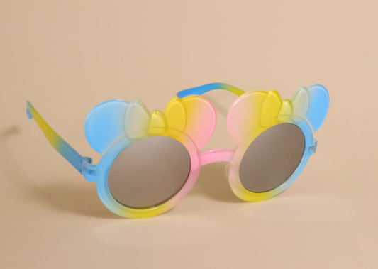 Minnie Inspired Yellow Tie Dye Toddler Kids Sunglasses