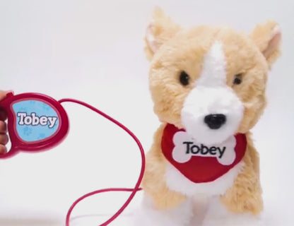 Tobey the Corgi Walking and Talking Buddies Puppy Stuffed Animal