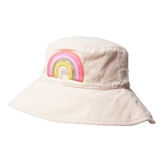 Cappello da pescatore reversibile Over the Rainbow per bambini da 3 a 6 anni