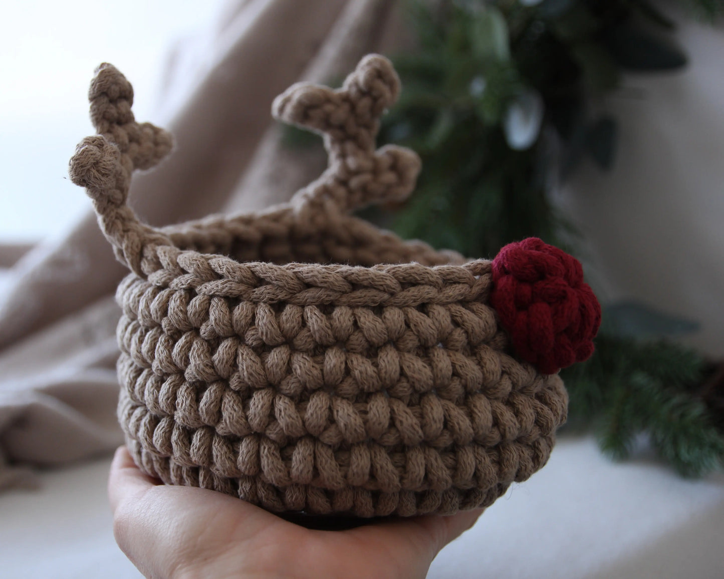 Dasher Crochet Basket