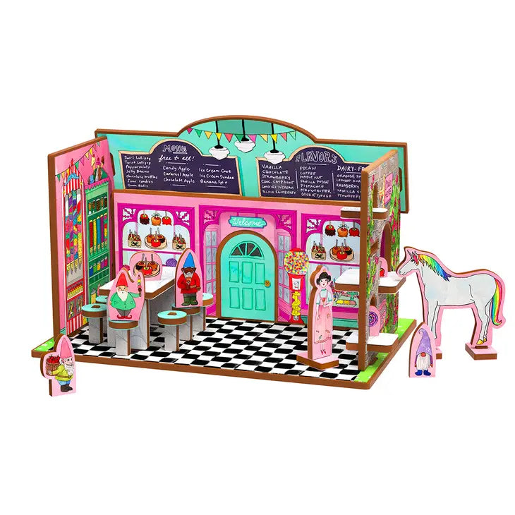 Snow White's Sweet Shop Book and Playset