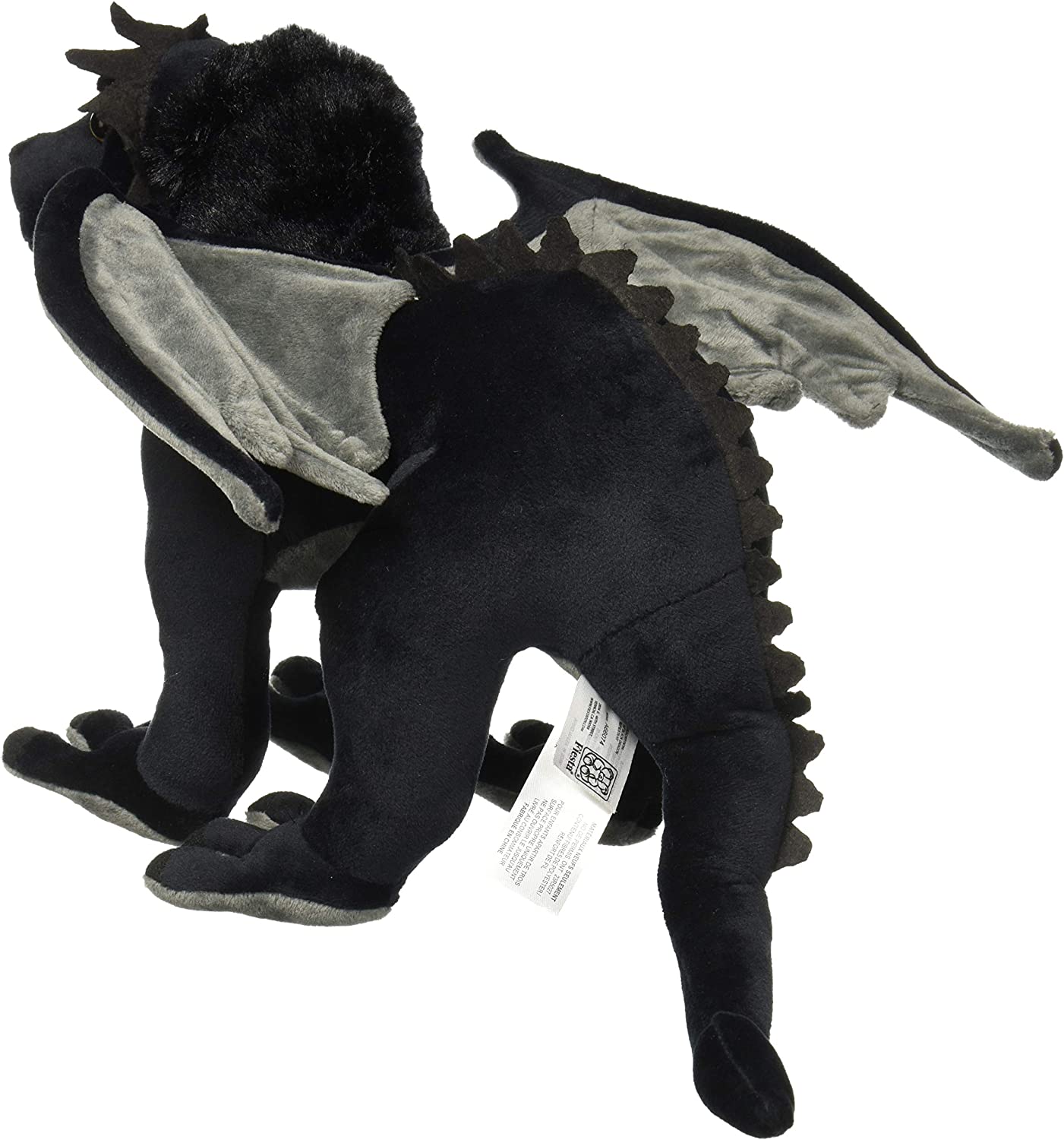 Black Onyx Dragon- 19" Stuffed Animal
