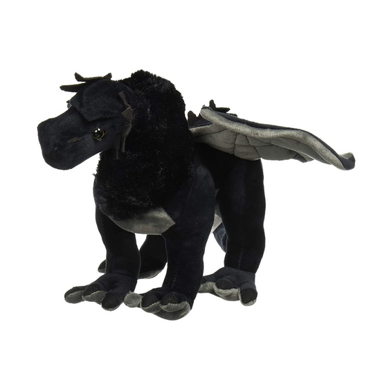 Black Onyx Dragon- 19" Stuffed Animal