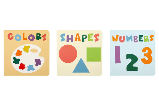 Shapes, Colors & Numbers Learning Board Books