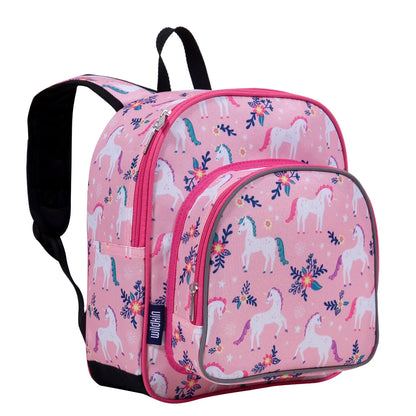 Blush Pink Magical Unicorns Backpack - 12"