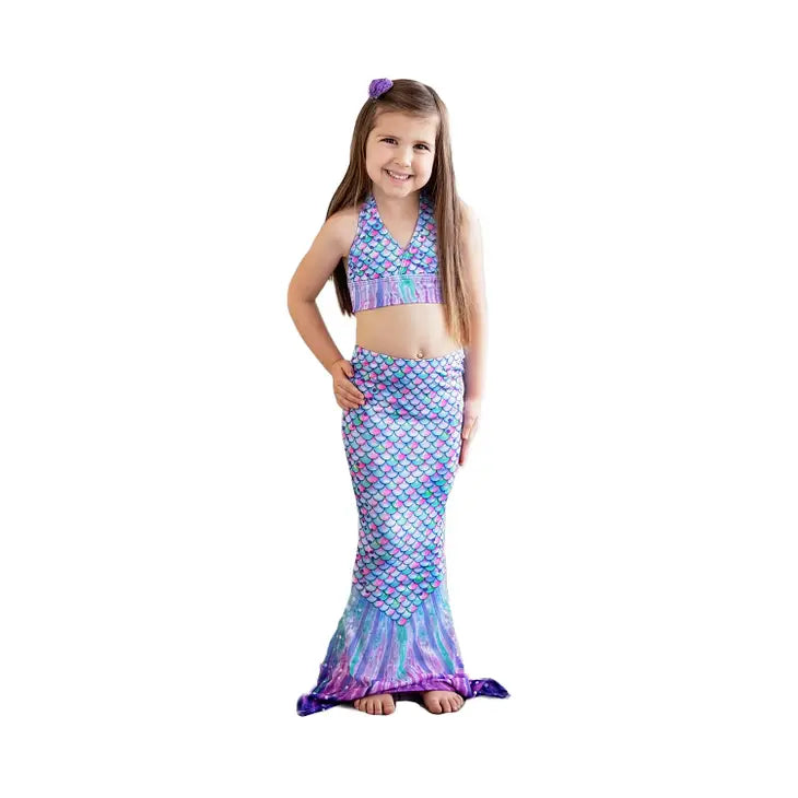 Frosted Blue Mermaid Magic Toddler Mermaid Tail