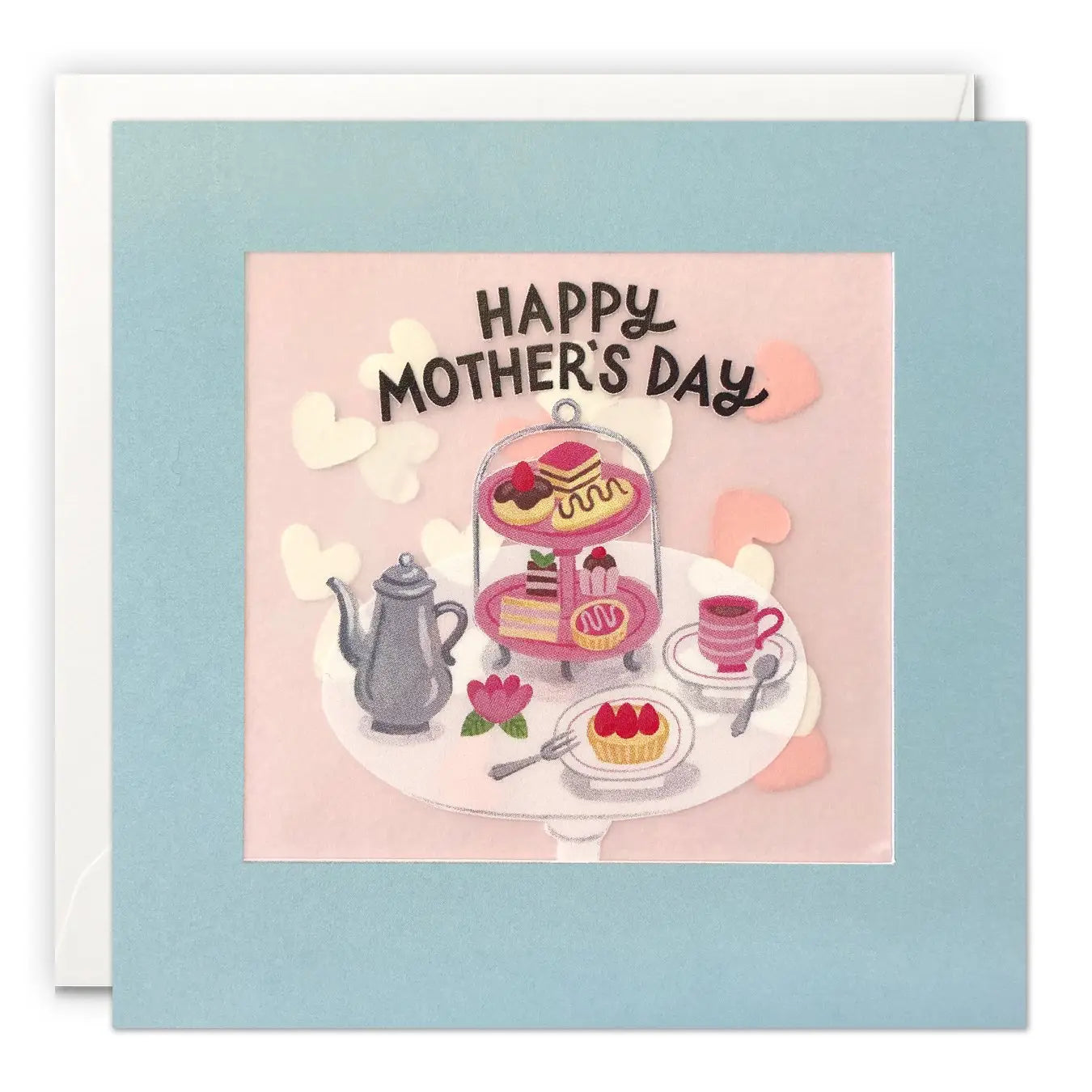 Mother’s Day Afternoon Tea Confetti Greetings Card