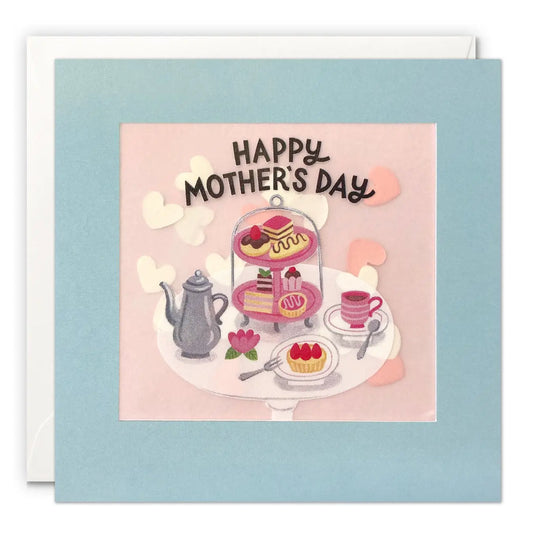 Mother’s Day Afternoon Tea Confetti Greetings Card