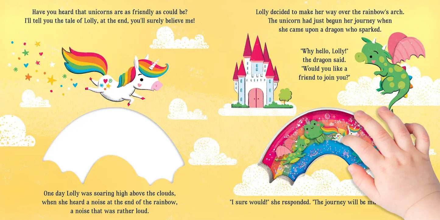 Alla fine dell'arcobaleno - Gel Confetti Sensory Storybook