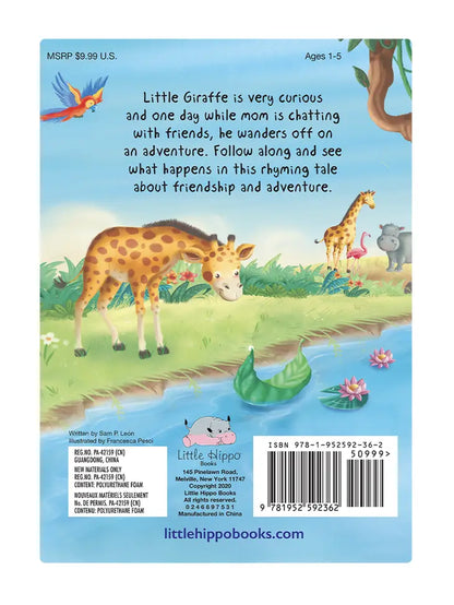 Little Giraffe's Adventure - Children's Padded Board Book