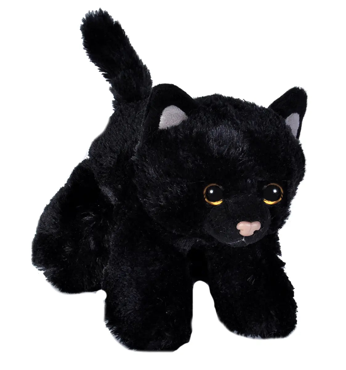 Animale di peluche piccolo gatto nero 7 "