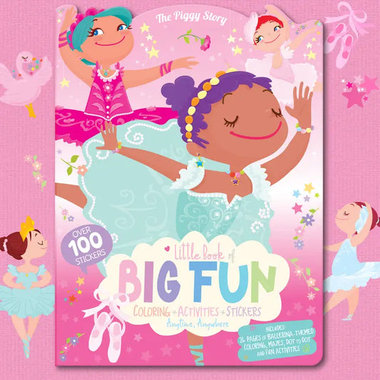 Pretty Ballerinas Little Book of Big Fun Activity Book