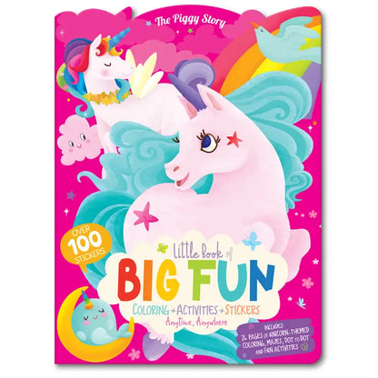 Unicorn Magic Nail Stickers and Activity Book Gift Pack